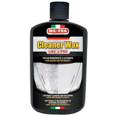 Mafra Cleaner Wax Polish Like a Pro Rinnovante e Lucidante Rimuove Opacità Step2