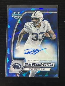 2024 Bowman University Sapphire Dani Dennis-Sutton Penn State Rookie Auto - Picture 1 of 2