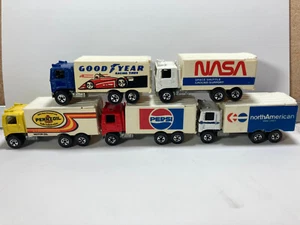 Hot Wheels Hiway Hauler Group NASA Pepsi Pennzoil Goodyear North American - Picture 1 of 6