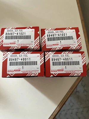 Sensor de relación A/F Lexus 89467-48011 (LEXUS ORIGINAL DE TOYOTA OEM, HECHO EN JAPÓN) Foto 1 de 3