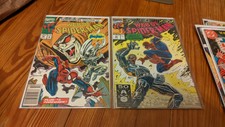 Web of Spider-Man #80 & 92 (1991, Marvel Comics) VG Hobgoblin