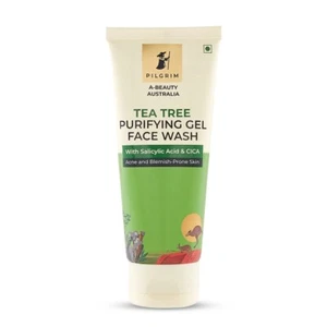 Pilgrim Australian Gel Face wash For Men & Women, purifying with Tea Tree 100ml - Picture 1 of 9