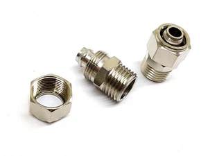 Air Hose Repair Kit 10mm x 1/4-Inch NPT Reusable Hose Splicer 2pcs - Picture 1 of 2