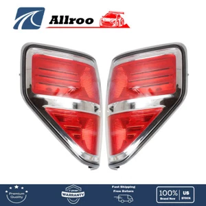 New Pair Left+Right Tail Lights Brake Lamps Fit For Ford F150 F-150 Series 09-14 - Picture 1 of 10