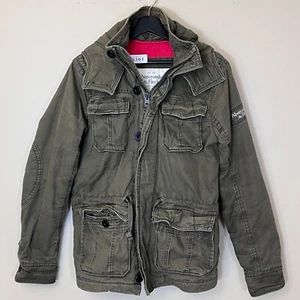 Abercrombie Fitch M65 Giacca da Campo Esercito Militare - Uomo Taglia S - Verde - Foto 1 di 14