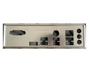 OEM I/O IO shield Backplate for MSI H410M BOMBER Motherboard Rear Baffle - Bild 1 von 2