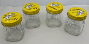 Set 4 barattoli vintage osterizer vetro trasparente mini-miscela 8 oz - Foto 1 di 9