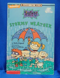 Rugrats Stormy Weather Ready To Read Used By Molly Wigand Nickelodeon - Imagen 1 de 2