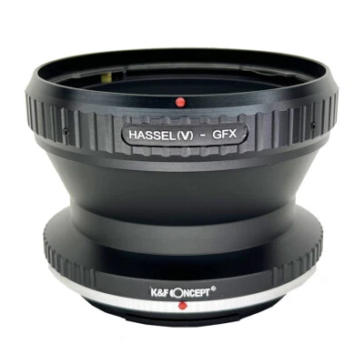 K&F Concept adapter Hasselblad V HB Lens to Fuji GFX Medium Format 50S 100S 50R - Image 1 of 2