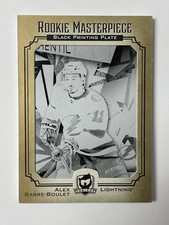 2021-22 UD The Cup BLACK ROOKIE MASTERPIECE PRINTING PLATE ALEX BARRE-BOULET 1/1