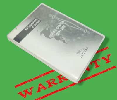 2007 2008 jaguar xf xfr x250 navigation system disc dvd usa canada 6W8310E898 - Image 1 of 4