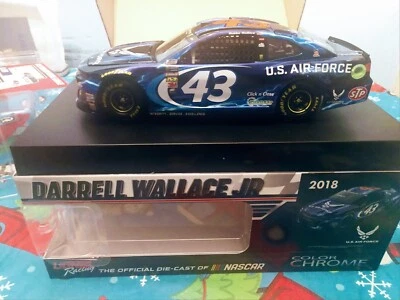 Darrell Wallace Jr. #43 Fuerza Aérea #10/120 Color Cromo 1/24 2018 Foto 1 de 4