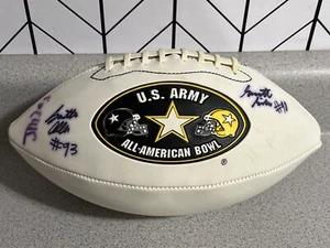 U.S. All-American Bowl signierter Fußball 7 Signaturen - Bild 1 von 6