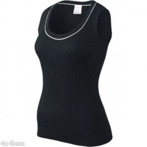 Nike Golf Casual Stylish Wool Sweater Vest Womens Size S M L 416587 010 Black - Picture 1 of 10