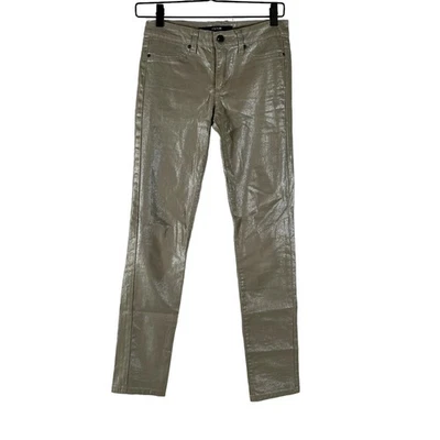 Pantalones de mezclilla Joe's para niñas dorados elásticos ajustados rectos mezcla de algodón GDME talla 14 Foto 1 de 4