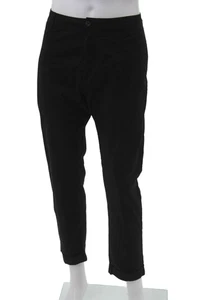 ZANEROBE Unisex Black Cropped Jogger Sweatpants Size 34 - Picture 1 of 11