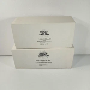 Dept 56 Heritage Village 2 Stück The Bird Seller & Welcome Home Figurensets - Bild 1 von 6