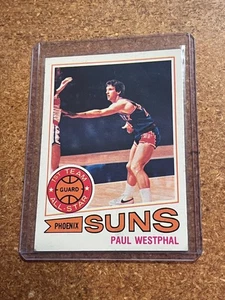 1977-78 Topps Basketball # 10 1st Team All-Star Paul Westphal - Picture 1 of 8