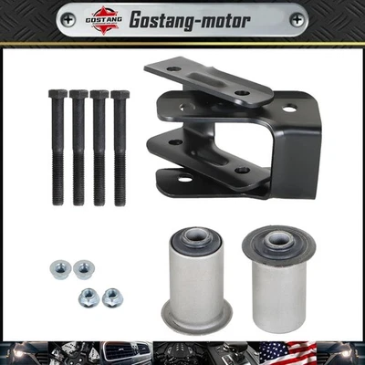 Kit de grilletes de resorte de hoja trasera 2 piezas para 94-05 Chevy S10 GMC Sonoma Isuzu Hombre Foto 1 de 4