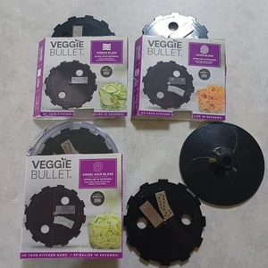 Veggie Bullet VB-101/VB-102 Ersatzklingen-Set Posten Spiralisierer Schneider Zerkleinern - Bild 1 von 10