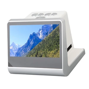 Film Scanner With 5in LCD Screen CMOS Sensor Slides Negatives Scanner With B NEW - Afbeelding 1 van 12