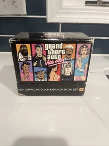 Grand Theft Auto Vice City Official Soundtrack Box Set 2002, 7 Discs - Imagen 1 de 23