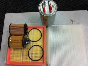 VAUXHALL CORSA D 1.3CDTi SERVICE KIT OIL/AIR/FUEL/CABIN FILTER MANN BRAND 06 ON - Picture 1 of 1