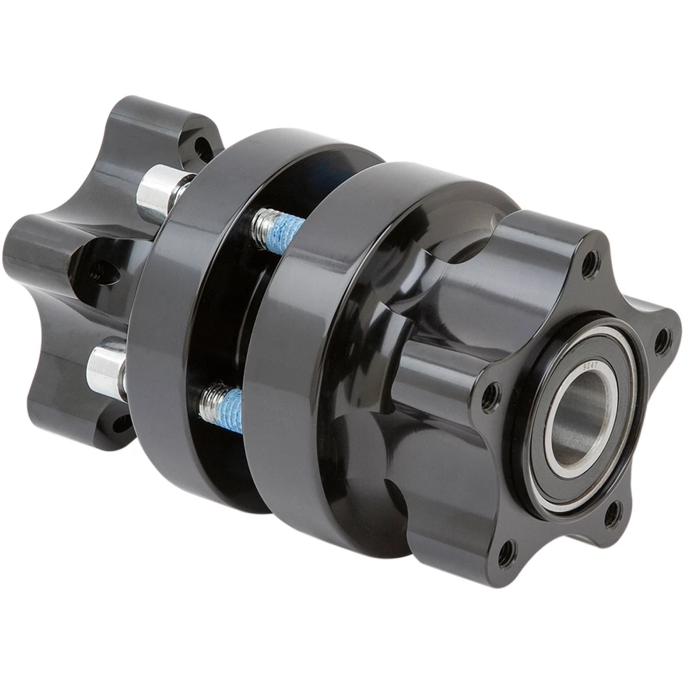 Arlen Ness - 71-600 - Front Cartridge Hub Kit Dual Disc, Black