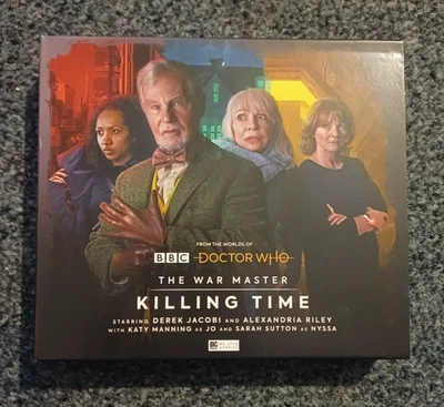 DOCTOR WHO THE WAR MASTER KILLING TIME #6 Audio CD Big Finish Derek Jacobi - Image 1 of 3