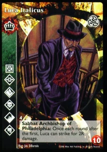 Luca Italicus [Third set] - VTES card - Imagen 1 de 2