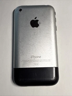Apple iPhone 1st Generation - 16GB - Black - A1203 (GSM) - Image 1 of 3
