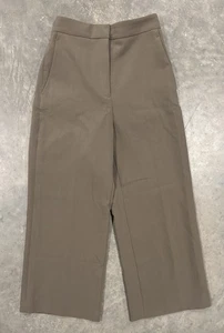 Zara High Waist Wide Leg Cropped Hose Pants Damen XS - Bild 1 von 10