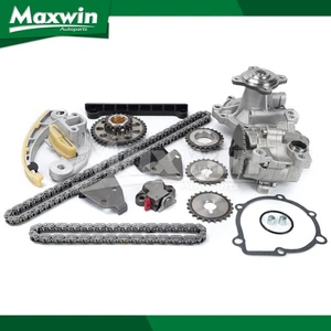 Timing Chain Kit Oil Water Pump Fit Chevy Tracker Suzuki Vitara J18A J20A - Picture 1 of 16