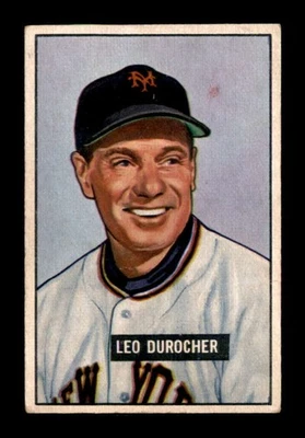 1951 Bowman #233 Leo Durocher MG VG X3586205 - Image 1 of 3