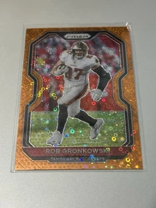 2020 Panini Prizm Disco Rob Gronkowski #256 Tampa Bay Buccaneers Football - Picture 1 of 2