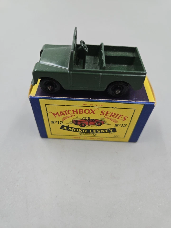 Vintage Matchbox Lesney #13 Land Rover Series II With Original Box In Mint... - Image 1 of 4