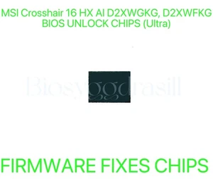 MSI Crosshair 16 HX AI D2XWGKG, D2XWFKG Series, NO PASSWORD BIOS CHIP (Ultra) - Afbeelding 1 van 1