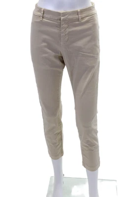 Pantalones Nili Lotan Mujer Cremallera Ajustados Forrados Pierna Nude Talla 02 Foto 1 de 4