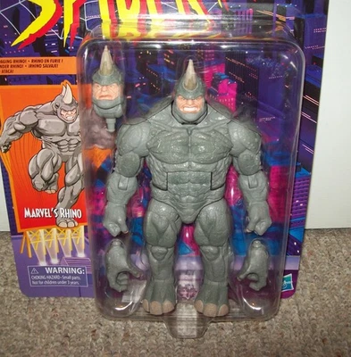 Figura Rhino Marvel Legends Spider Man Retro Serie 8" 1/12 Nueva Sin usar, en caja Foto 1 de 4