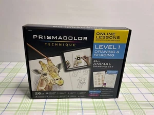 NEW Prismacolor Technique 26ct ANIMAL Drawing Set -Level 1 Drawing & Shading- - Picture 1 of 4