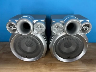 2 Altavoces Estéreo JVC Boombox SP-MXKC4 180W 6Hms Probados Funciona Foto 1 de 4