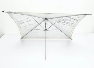 Photo Umbrella-Vintage-Square- Silver  NICE!!! - Picture 1 of 3