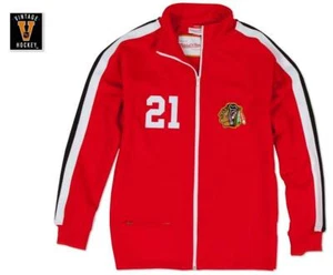 CHICAGO BLACKHAWKS STAN MIKITA 1971-72 AUTHENTIC WARM UP JACKET - Picture 1 of 1