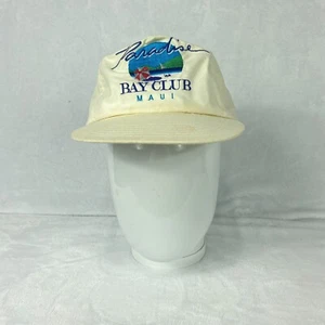 Clearance Vintage Paradise Bay Club Hat Cap Mens Snapback Maui Hawaii Rare - Picture 1 of 8