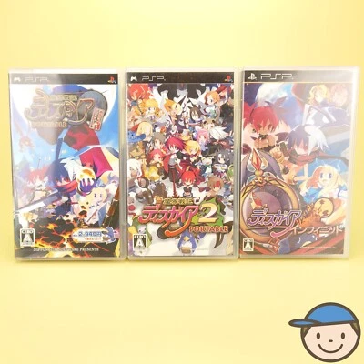 PSP Disgaea 1 2 Infinite Japanese PlayStation Portable Sony Japan - Image 1 of 4