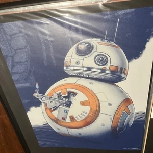 Chris Skinner BB-8 Finn's Buddy Star Wars Force Awakens print 16x20 AP Not Mondo - Picture 1 of 1