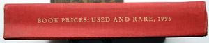 BOOK PRICES: USED & RARE 1995 Zempel and Verkler historical ABAA US sales  - Picture 1 of 4