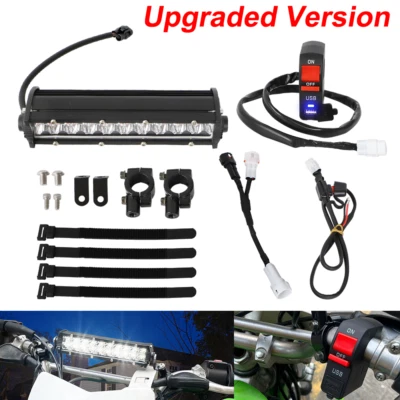 Kit de barra de luz de faros LED para moto de cross CRF450X/450/110F CRF230F CRF250F Foto 1 de 4