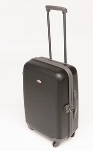 Samsonite Koffer, Hartschale, 4 Rollen, gebraucht, dunkelgrau - Bild 1 von 4