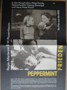 (D02) DDR-Kinoplakat PEPPERMINT FRIEDEN Peter Fonda / Saskia Tyroller - Picture 1 of 1